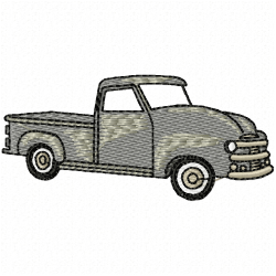 Pickup Truck Embroidery Design 10 Pickup Truck Embroidery Design 10